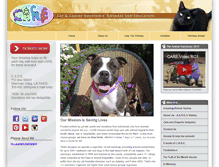 Tablet Screenshot of care4pets.org